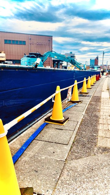 金沢市　仮囲い工事